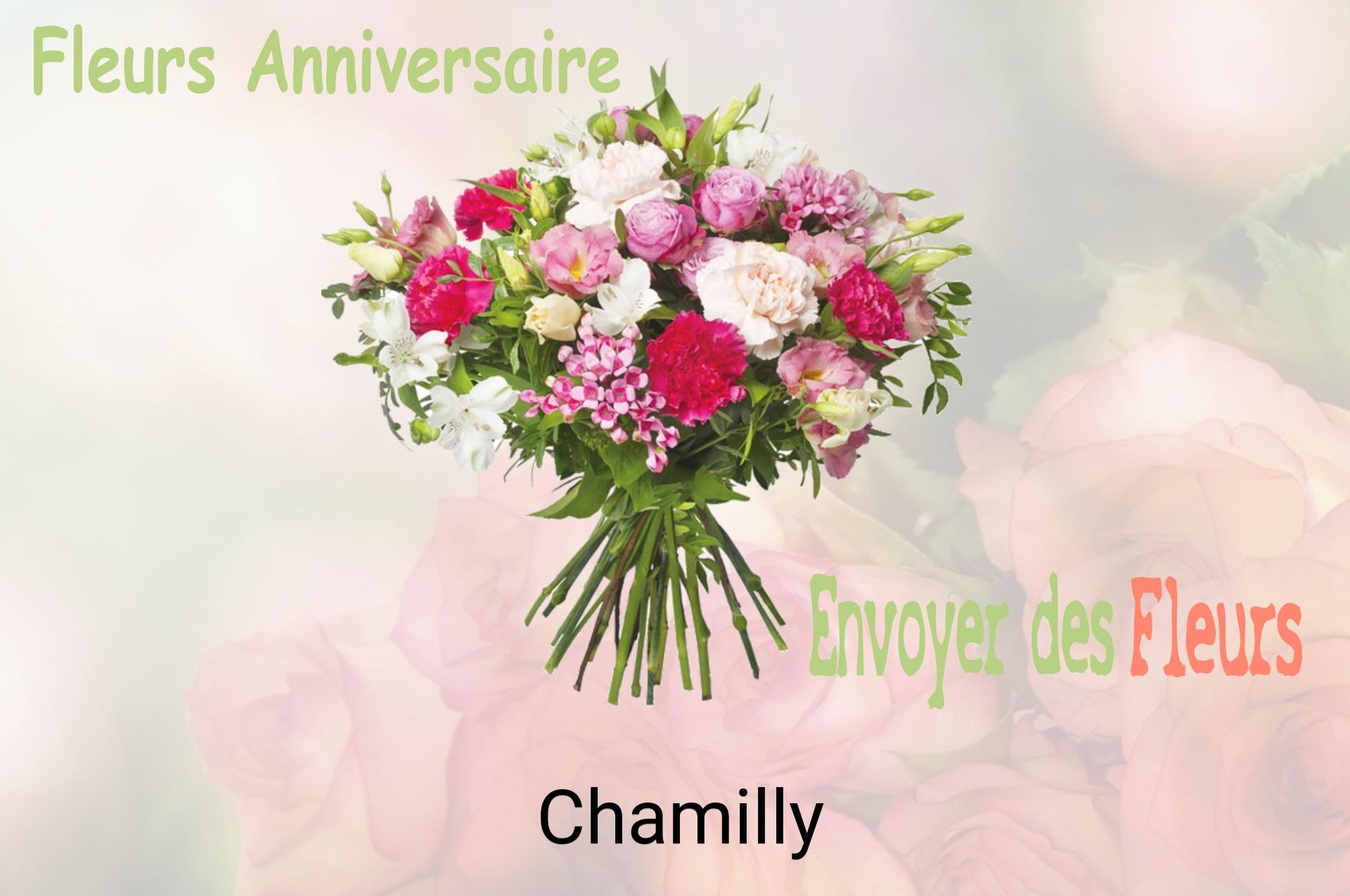 Bouquet de fleurs d’anniversaire livré à Chamilly